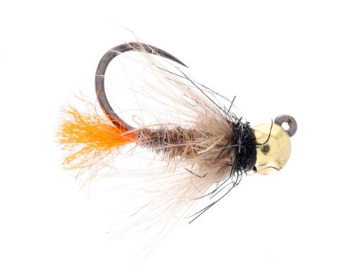 Jiggy CDC Hare's Ear Orange Tag